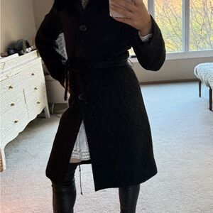 Elegant Black Women's Coat